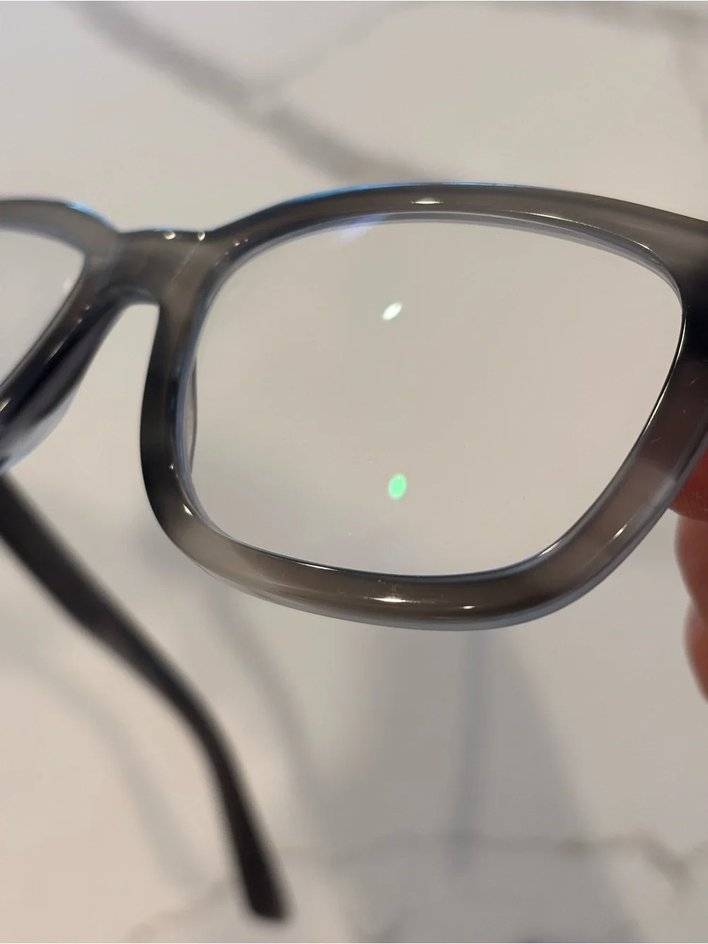 Authentic Gucci Eyeglass Frames Dark Horn / Gray Tortoise with Gold Tone GG1502S